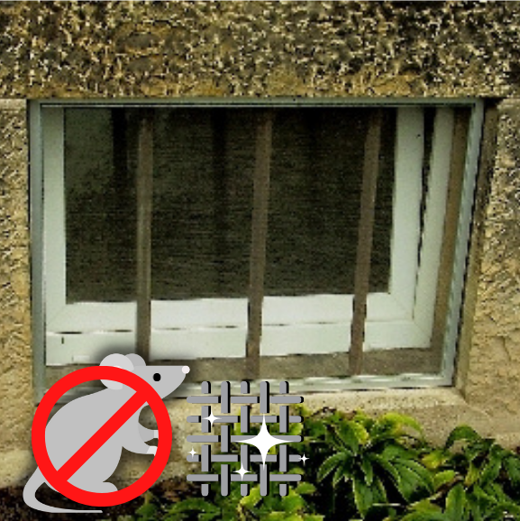 Nagerschutzgitter zum klemmen