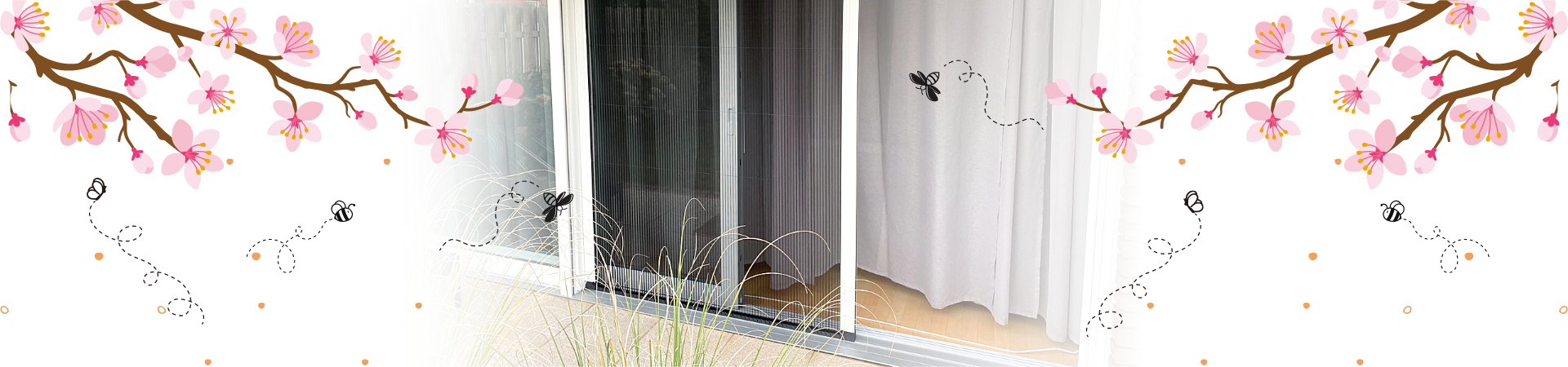 Fliegengitter-Plisseetüren von Koritec