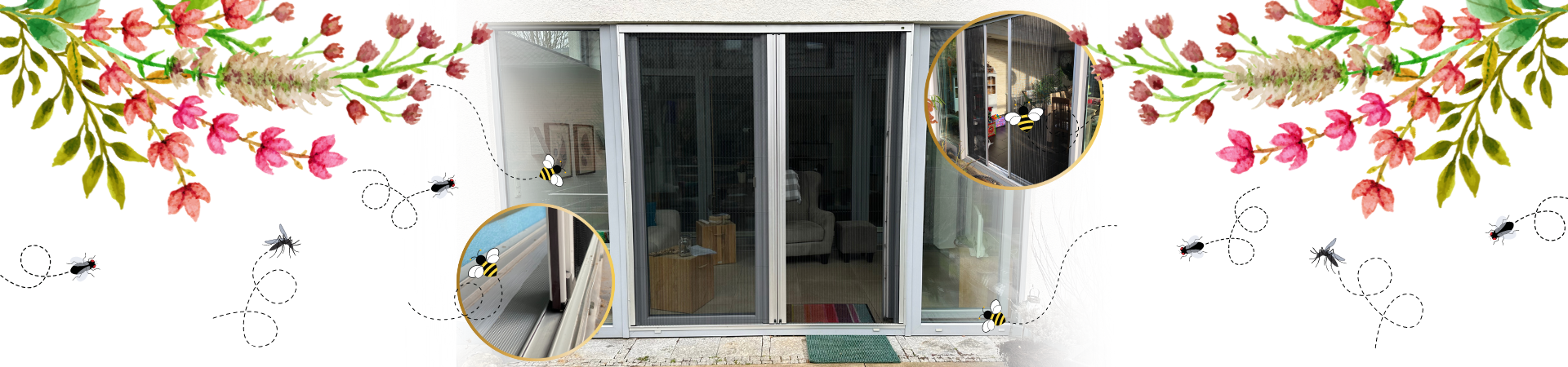 Doppelflügelige Plissee -10 % -Frühlingsrabatt