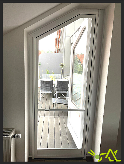 Fliegengittertüren-Sonderform