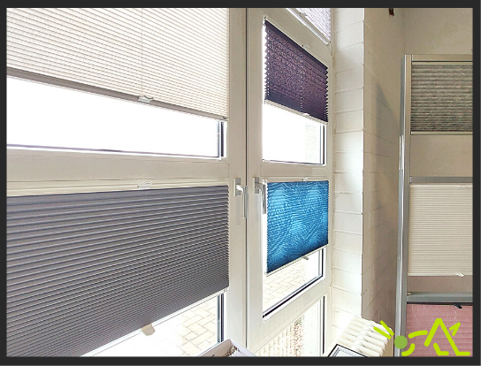 Sonnenschutzplissee von Koritec