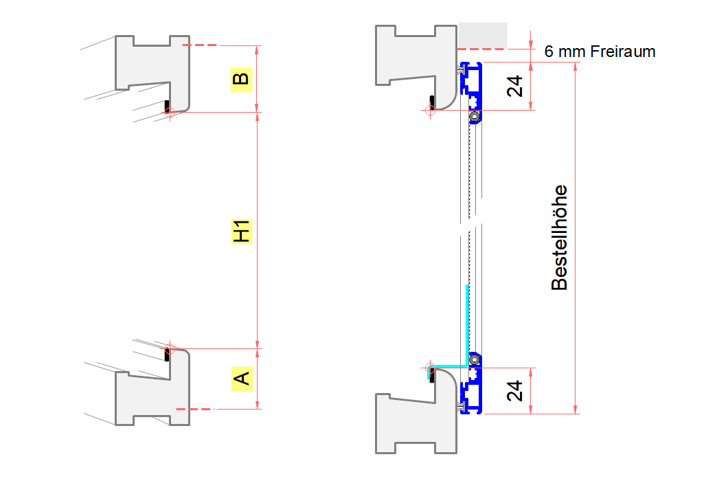 Insektenschutz-Spannrahmen für Fenster