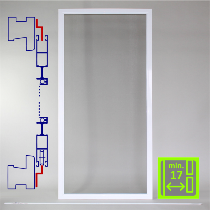 STF Insektenschutz-Schieberahmen | Fensterrahmenmontage | Fertigelement