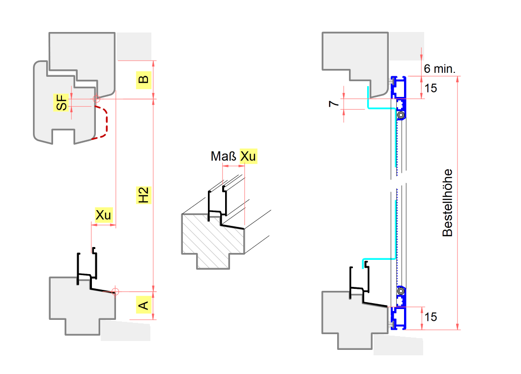 Bestellhöhe SR-1H