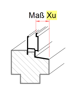 Xu-Maß festlegen