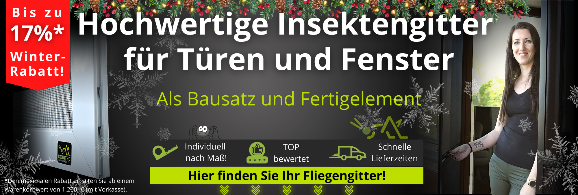- 10 % - Winterrabatt 2023