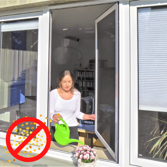 Bewegliche Insektenschutzgitter für Fenster