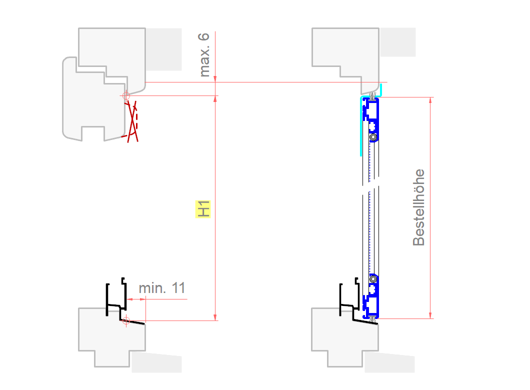 Bestellhöhe berechnen